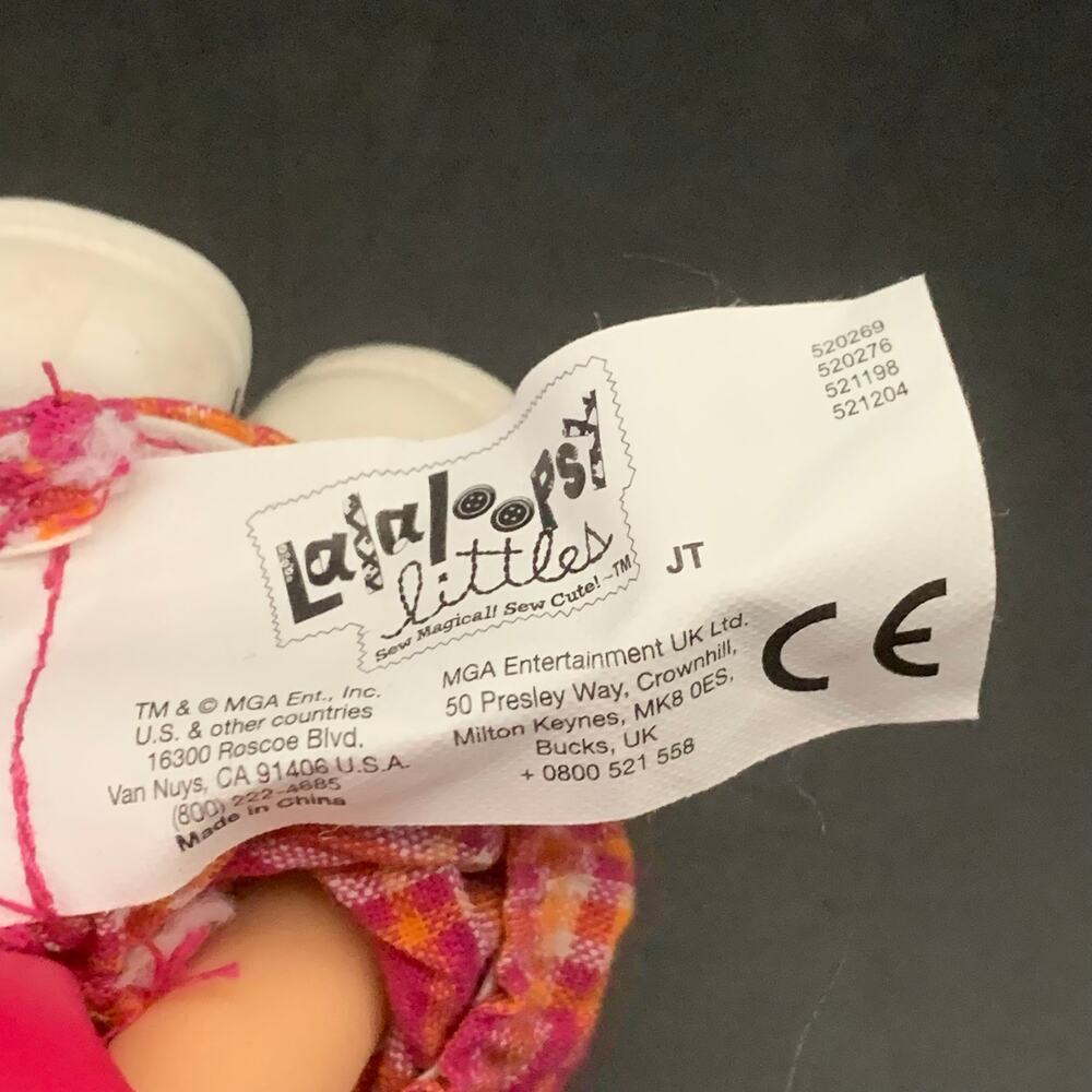 Lalaloopsy Littles Specs Reads-A-Lot Silly Hair 7” Doll Hard Plastic - Picture 9 of 12